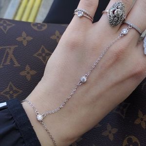 Sterling Silver ring bracelet